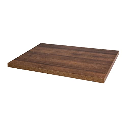 Bolero vorgebohrte rechteckige Tischplatte Rustic Oak 1100x700mm von Bolero