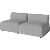 Bolia - Arke Outdoor Sofa 2-Sitzer, Brezza hellgrau von Bolia