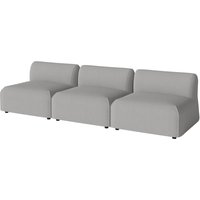 Bolia - Arke Outdoor Sofa 3-Sitzer, Brezza hellgrau von Bolia