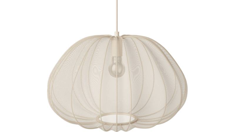 Bolia Balloon Pendelleuchte Lampe Hängelampe ø 495 X H 30 Cm Elfenbein B-Ware von Bolia