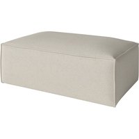 Bolia - Cosima Pouf 120 x 72 cm, Paza beige von Bolia