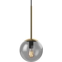 Bolia - Orb Pendelleuchte Ø 15 cm, Messing antik matt / rauchgrau von Bolia