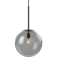 Bolia - Orb Pendelleuchte Ø 25 cm, schwarz matt / rauchgrau von Bolia