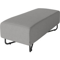 Bolia - Orlando Outdoor-Sofa O2 Pouf, 50 x 100 cm, Brezza hellgrau von Bolia