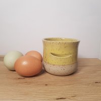 Eiertrenner, Keramik, Ei Separator, Ostergeschenk, Eiweiß Und Eigelb Trenner, Handegetöpfert, Ton von BollWerkDesign