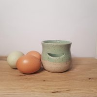 Eiertrenner, Keramik, Ei Separator, Ostergeschenk, Eiweiß Und Eigelb Trenner, Handegetöpfert, Ton Eiertrenner, Keramik, Ei Separator, Ostergeschenk, Eiweiß Und Eigelb Trenner, Handegetöpfert, Ton von BollWerkDesign