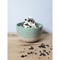 Große Teeschale Teetasse Kakaoschale Matcha Schale Becher Kakaobecher Tontasse Getöpfert Ton Keramik Handgemacht Steinzeug von BollWerkDesign
