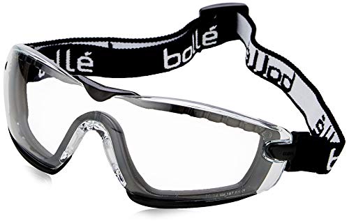 Bollé Safety COBFSPSI "Cobra Hybrid Verion" Schutzbrille, Einheitsgröße, klare Objektive von bollé