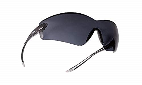 Bollé Safety PSSCOBR-416, Schwarze Schutzbrille, Einheitsgröße, Smoke Lenses Serie COBRA von Bolle Safety