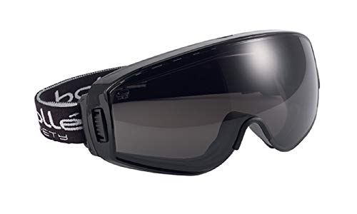 Bollé Safety PILOPSF, Schutzbrille, 1 Stück, Einheitsgröße, schwarz Serie PILOT 2 von bollé