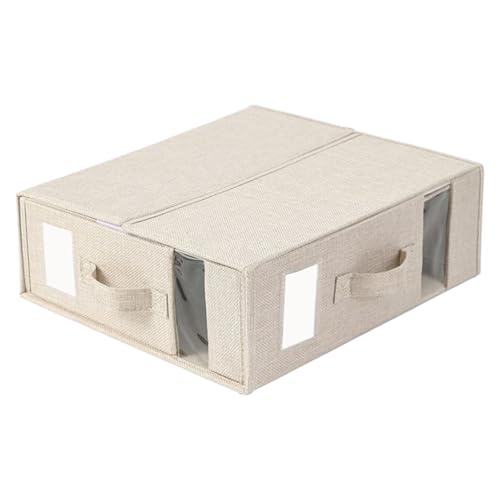Bollisate Bettwäsche-Organizer Und Aufbewahrung - Schrank Organizer Halter Für Bettwäsche Aufbewahrung,Faltschachtel aus Stoff für Bettdecken Kissenbezüge Decken Kleider Wohnung Schlafzimmer Bollisate Bettwäsche-Organizer Und Aufbewahrung - Schrank Organizer Halter Für Bettwäsche Aufbewahrung,Faltschachtel aus Stoff für Bettdecken Kissenbezüge Decken Kleider Wohnung Schlafzimmer von Bollisate
