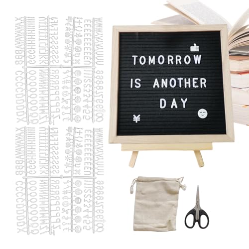 Bollisate Buchstabenbrett Schild - Tafel Mit Wechselbaren Buchstaben | 25x25cm Filz Anzeigetafel Mit Holzrahmen Für Weihnachten Geburtstag Hochzeit Veranstaltungen Bollisate Buchstabenbrett Schild - Tafel Mit Wechselbaren Buchstaben | 25x25cm Filz Anzeigetafel Mit Holzrahmen Für Weihnachten Geburtstag Hochzeit Veranstaltungen von Bollisate