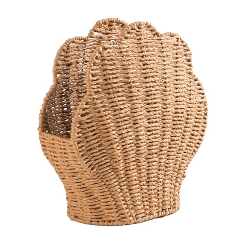 Bollisate Geflochtener Korb Muscheldesign, Seilkorb, Ästhetischer Aufbewahrungsbehälter Für Bücher Snacks Decke Wohnung Kinderzimmer Vorratsraum Badezimmer Bollisate Geflochtener Korb Muscheldesign, Seilkorb, Ästhetischer Aufbewahrungsbehälter Für Bücher Snacks Decke Wohnung Kinderzimmer Vorratsraum Badezimmer von Bollisate