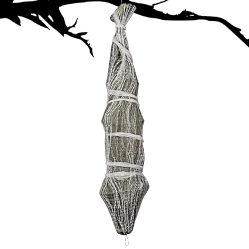 Bollisate Halloween Leiche - Künstliche Leichen,Gruselige Dekoration Mit Spinnennetz Für Garten Rasen Outdoor Horrorhaus Partydekoration Bollisate Halloween Leiche - Künstliche Leichen,Gruselige Dekoration Mit Spinnennetz Für Garten Rasen Outdoor Horrorhaus Partydekoration von Bollisate