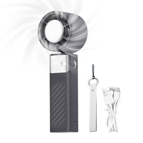 Bollisate Handgehaltener Ventilator - Persönliche Kühlung Tragbar,Klappbar Mit Mehreren Stufen Wiederaufladbar Für Unterwegs Zuhause Camping Kinder Erwachsene Bollisate Handgehaltener Ventilator - Persönliche Kühlung Tragbar,Klappbar Mit Mehreren Stufen Wiederaufladbar Für Unterwegs Zuhause Camping Kinder Erwachsene von Bollisate