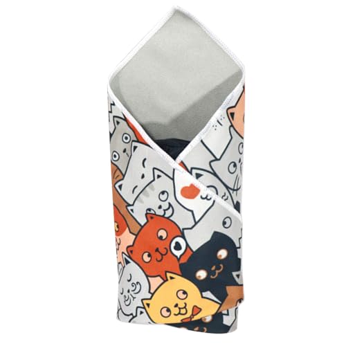 Bollisate Katzenwrap | Selbstklebender Katzenburrito-Wrap für Nageltrimmen | Anti-Kratzer-Kontrolle Multifunktionales Anti-Eskape-Waschen der Pflege in Innenklammern Nägel sauberer Bollisate Katzenwrap | Selbstklebender Katzenburrito-Wrap für Nageltrimmen | Anti-Kratzer-Kontrolle Multifunktionales Anti-Eskape-Waschen der Pflege in Innenklammern Nägel sauberer von Bollisate