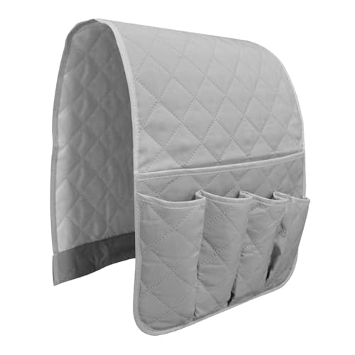 Bollisate Sofa Fernbedienungshalter | Rutschfester Organizer Für Stuhl Armlehnen Mit 5 Taschen - Für Heimlagerung & Organisation In Spielen Wohnzimmer Schlafzimmer Camping Mit Laptop Buch Handy von Bollisate