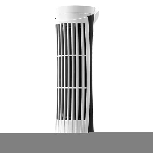 Bollisate Turmventilator für Schlafzimmer - Luftgebläse USB-Aufladbar | Laufflächenloser Geräuscharmer Tisch-Turmventilator Mit LED Für Innenbereich Küche Garage Studio Auto Schlafzimmer von Bollisate