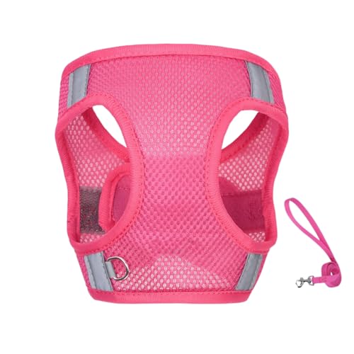 Bollisate Zugfreies Hundegeschirr | Reflektierendes Welpengeschirr mit Leinenset | Haustierzubehör Mit Zugleine Für Einfache Kontrolle Bei Spaziergängen Und Outdoor Aktivitäten von Bollisate