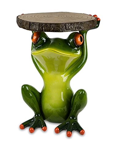 Bollweg Formano Garten Deko Tisch Frosch - Frosch Tierfigur für Blumen und Pflanzen - 44 cm - Pflanzentisch Gartendekoration - In und Outdoor Bollweg Formano Garten Deko Tisch Frosch - Frosch Tierfigur für Blumen und Pflanzen - 44 cm - Pflanzentisch Gartendekoration - In und Outdoor von Bollweg