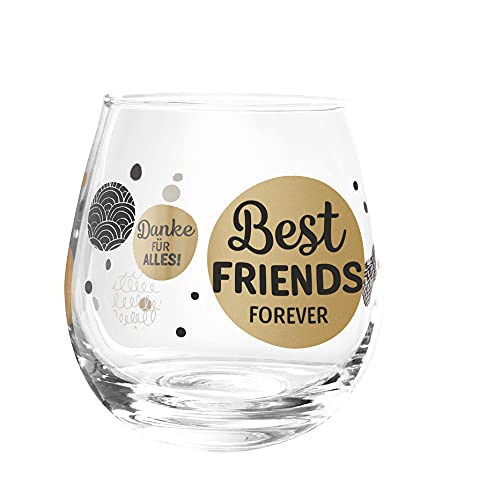 Whiskyglas, Wasserglas oder auch Weinglas mit Spruch Best Friends Forever"" von Bollweg