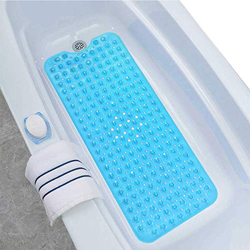 BoloShine Badewannenmatten Duschmatte Antirutschmatte, Baby Badewanne Badematte mit 200 Saugnäpfen, Maschinenwaschbar, Lang Duschmatte für Badezimmer Kinder & Baby, 100 * 40 cm von BoloShine