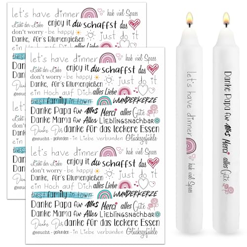 Bolosa 2 Stück Kerzentattoos Danke A4,Kerzen Tattoos Danke, Wasserschiebefolie Kerzen,Kerzen Aufkleber Geburtstag,Kerzensticker Kerzenfolie,Kerzen Tattoofolie Sprüche DIY Geschenk,Kerzen Dekorieren Bolosa 2 Stück Kerzentattoos Danke A4,Kerzen Tattoos Danke, Wasserschiebefolie Kerzen,Kerzen Aufkleber Geburtstag,Kerzensticker Kerzenfolie,Kerzen Tattoofolie Sprüche DIY Geschenk,Kerzen Dekorieren von Bolosa