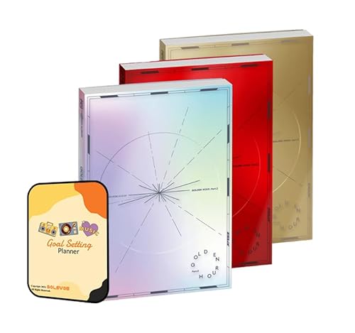 ATEEZ Album - GOLDEN HOUR : PART 2 DIARY + FOR + TO (3 Standard ver) Full Set+Pre Order Benefits+BolsVos Exclusive K-POP Giveaways Package von BolsVos