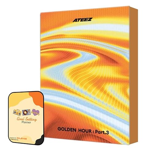 ATEEZ Album - GOLDEN HOUR : Part.3 Random POCAALBUM ver.+Pre Order Benefits+BolsVos Exclusive K-POP Giveaways Package von BolsVos