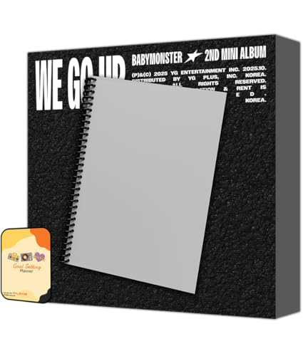 BABYMONSTER WE GO UP Album [GO ver. (STANDARD ver.)]+Pre Order Benefits+BolsVos Exclusive Idol-Inspired Digital Merches von BolsVos