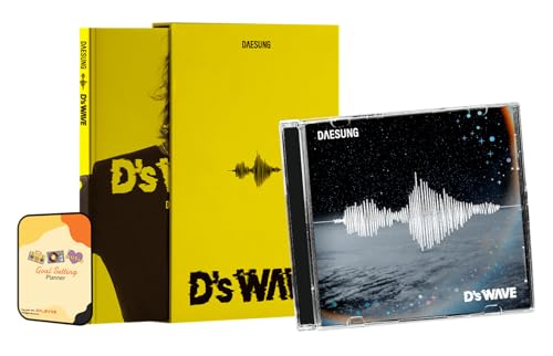 DAESUNG (BIGBANG) Album - D’s WAVE Yellow Version + Black Version Full SET Album Ver.+Pre Order Benefits+BolsVos Exclusive K-POP Giveaways Package von BolsVos