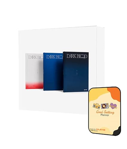 ENHYPEN DARK BLOOD Album [Random Ver.]+Pre Order Benefits+BolsVos Exclusive K-POP Inspired Digital Merches (Goal Setting Planner, Sticker Pack) von BolsVos