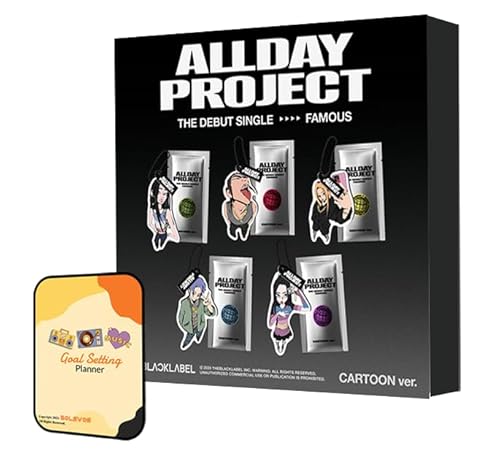 FAMOUS ALLDAY PROJECT Album [Cartoon Random ver]+Pre Order Benefits+BolsVos K-POP Inspired Freebies (The Debut Single) von BolsVos