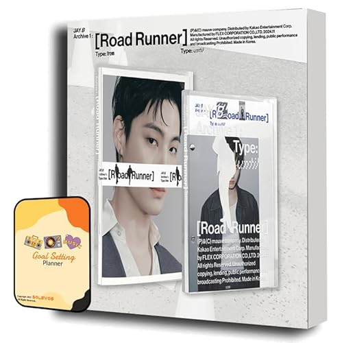 Jay B Album - Archive 1: [Road Runner] Type: From+Until 2 Standard Set ver.+Pre Order Benefits+BolsVos Exclusive K-POP Giveaways Package von BolsVos