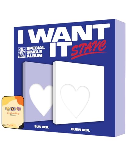 STAYC Album - I WANT IT SUN ver (Standard Ver)+Pre Order Benefits+BolsVos Exclusive K-POP Giveaways Package von BolsVos