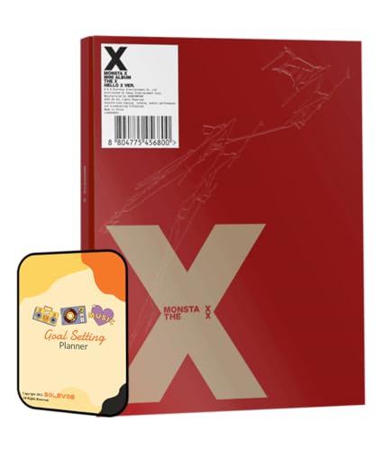 THE X MONSTA X Album [HELLO X VER. (Standard ver)]+Pre Order Benefits+BolsVos Idol-Inspired Freebies (13th Mini Album) von BolsVos