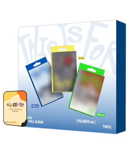 TWICE Album - THIS IS FOR Random ver. (Polaroid ver.)+Pre Order Benefits+BolsVos Exclusive K-POP Giveaways Package von BolsVos