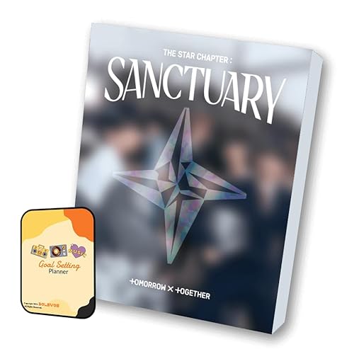 TXT Album - The Star Chapter: SANCTUARY KNIGHT Ver. (Standard ver.)+Pre Order Benefits+BolsVos Exclusive K-POP Giveaways Package von BolsVos