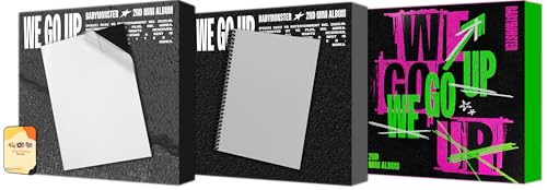 WE GO UP BABYMONSTER Album [WE + GO + UP Full Album Set ver. (STANDARD Ver.)]+Pre Order Benefits+BolsVos Idol-Inspired Freebies (2nd Mini Album) von BolsVos