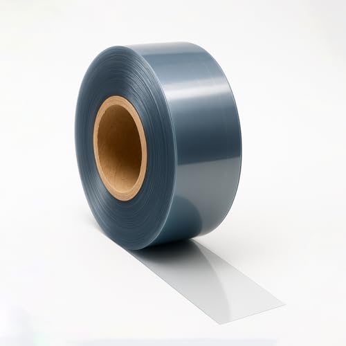 Transparente Acetat-Rolle für halb-kalte und flache Oberflächen, 4 cm breit x 100 m lang von Bolsemack