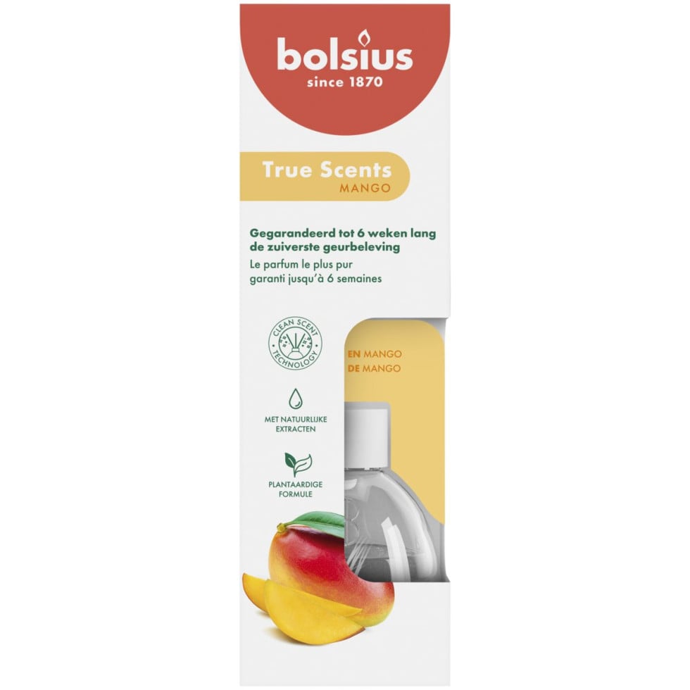 Bolsius Raumduft 60 ml True Scents Mango Bolsius Raumduft 60 ml True Scents Mango von Bolsius