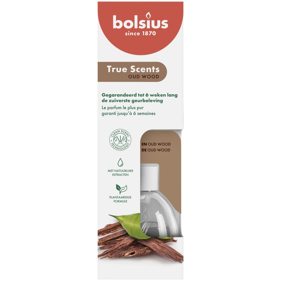 Bolsius Raumduft 60 ml True Scents Oud Wood Bolsius Raumduft 60 ml True Scents Oud Wood von Bolsius
