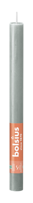 Bolsius Rustik Haushaltskerzen 270/23 mm Jade Grün Bolsius Rustik Haushaltskerzen 270/23 mm Jade Grün von Bolsius