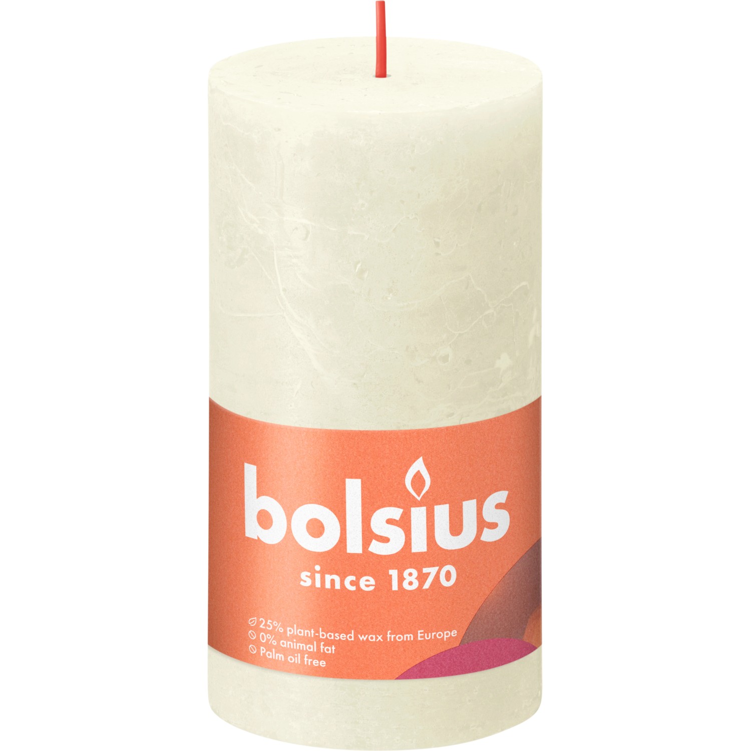 Bolsius Rustik-Kerze Shine 130/68 mm Weiche Perle Bolsius Rustik-Kerze Shine 130/68 mm Weiche Perle von Bolsius