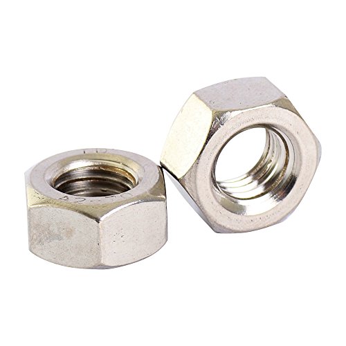 Bolt Base - Sechskant-Mutter mit Feingewinde - 10 mm / M10 x 1,25 mm - A2 Edelstahl - DIN 934 - 10 Stück Bolt Base - Sechskant-Mutter mit Feingewinde - 10 mm / M10 x 1,25 mm - A2 Edelstahl - DIN 934 - 10 Stück von Bolt Base