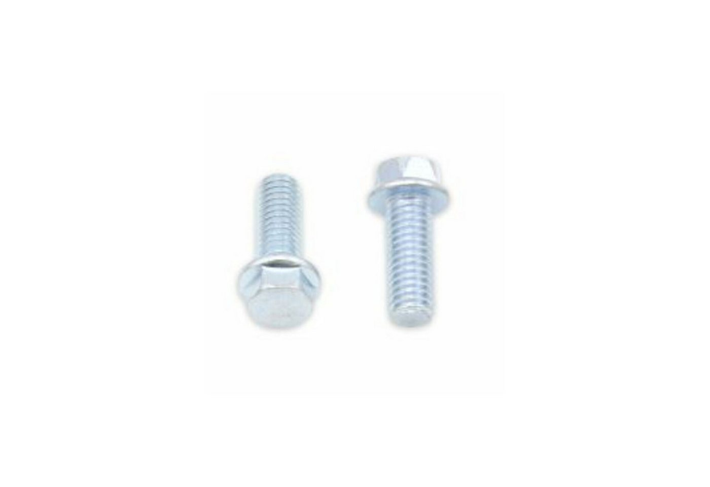 Bolt Sechskantschraube Sechskant-Flanschschraube 8mm M6x1x16mm 10 Stück von Bolt