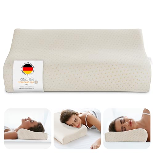 BOLTERS ERGONOMISCHES Memory Foam Kissen – orthopädisches Kissen – druckentlastender Memory-Schaum – 2 Höhen 9 cm/11 cm – atmungsaktiver Bezug – optimale Stützkraft für Nacken + Wirbelsäule BOLTERS ERGONOMISCHES Memory Foam Kissen – orthopädisches Kissen – druckentlastender Memory-Schaum – 2 Höhen 9 cm/11 cm – atmungsaktiver Bezug – optimale Stützkraft für Nacken + Wirbelsäule von Bolters