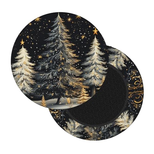 Boltpack Schonbezug für runde Barhocker, weich, waschbar, 30–35 cm, Schwarz / goldfarben Boltpack Schonbezug für runde Barhocker, weich, waschbar, 30–35 cm, Schwarz / goldfarben von Boltpack