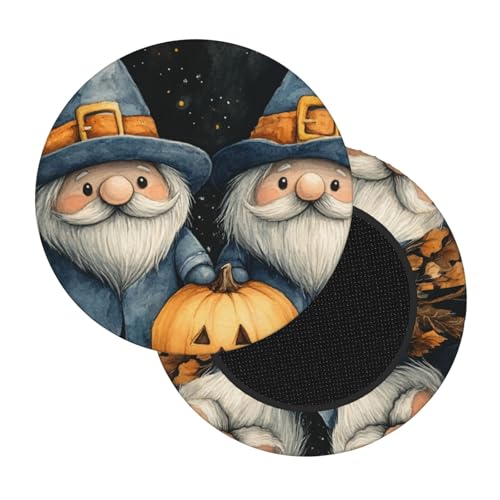 Boltpack Stuhlhussen mit Halloween-Zwergen-Druck, weich, waschbar, rund, Barhocker, Kissen, Schonbezug, 30–35 cm Boltpack Stuhlhussen mit Halloween-Zwergen-Druck, weich, waschbar, rund, Barhocker, Kissen, Schonbezug, 30–35 cm von Boltpack