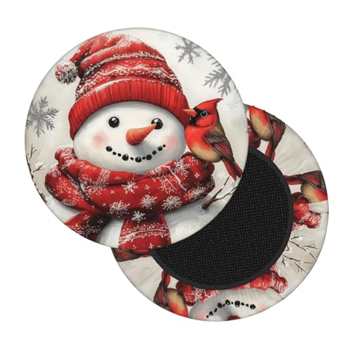 Boltpack Stuhlhussen mit niedlichem Schneemänner-Druck, weich, waschbar, rund, Barhocker, Kissen, Schonbezug, 30–35 cm Boltpack Stuhlhussen mit niedlichem Schneemänner-Druck, weich, waschbar, rund, Barhocker, Kissen, Schonbezug, 30–35 cm von Boltpack